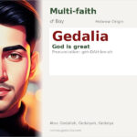Gedalia Name Meaning and Details