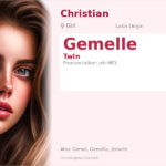 Gemelle Name Meaning and Details
