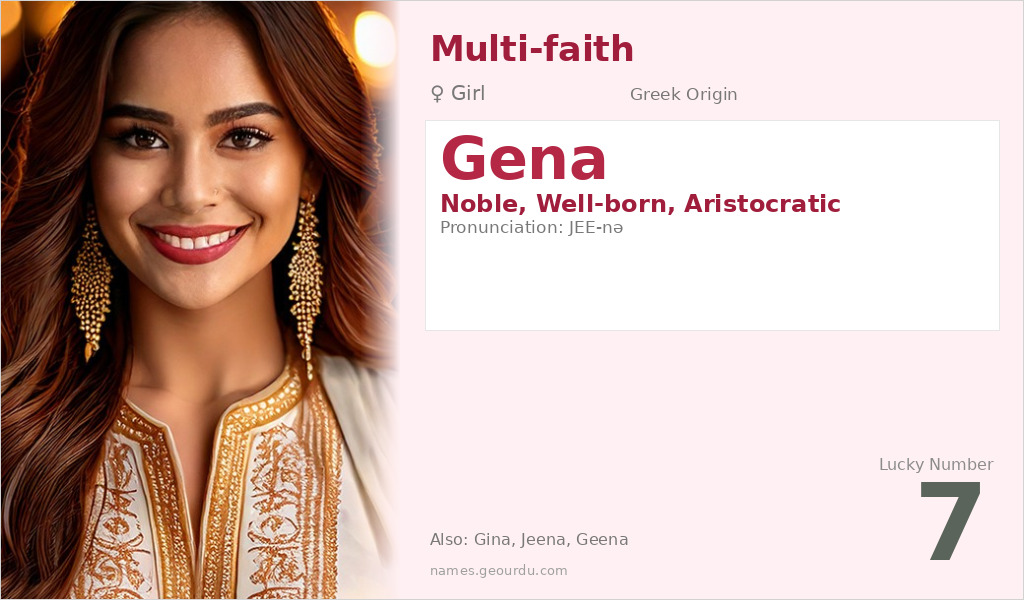 Gena Name Meaning and Details
