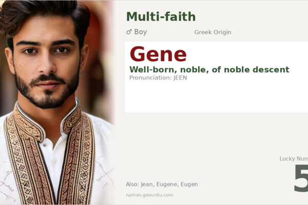 Gene Name Meaning — Greek Origin, Boy Name & Details (2025)
