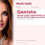 Genista Name Meaning and Details