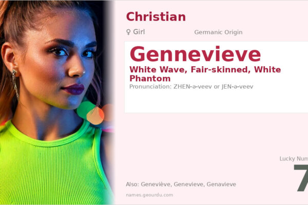 Gennevieve Name Meaning — Origin, Gender & Details (2025)