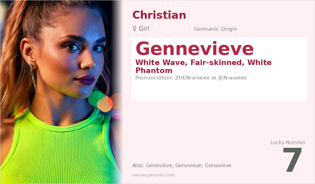 Gennevieve Name Meaning and Details