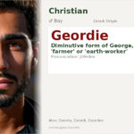 Geordie Name Meaning and Details