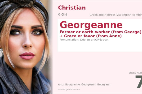 Georgeanne Meaning — Origin, Gender & Details (2025)