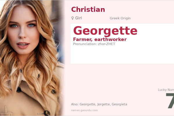 Georgette Name Meaning — Greek Origin, Feminine & Historical Significance (2025)