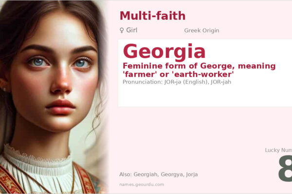 Georgia Name Meaning — Greek Origin, Girl Name & Details (2025)