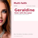 Geraldine Name Meaning and Details