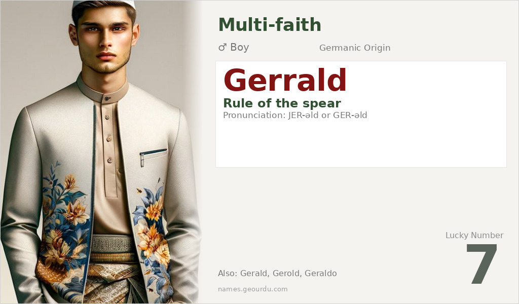Gerrald Name Meaning and Details