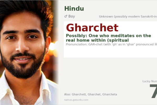 Gharchet Name Meaning — Origin, Gender & Details (2025)
