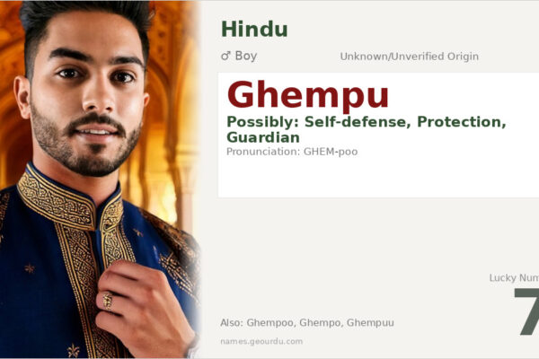Ghempu Name Meaning — Origin, Gender & Details (2025)
