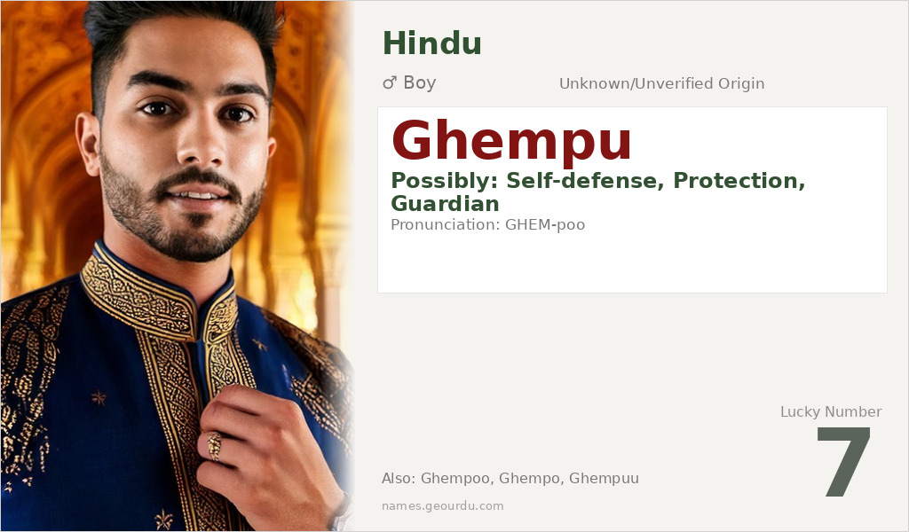Ghempu Name Meaning and Details