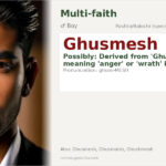 Ghusmesh Name Meaning and Details