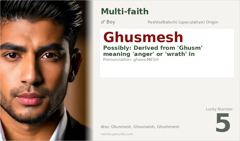 Ghusmesh Name Meaning and Details