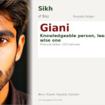 Giani Name Meaning and Details