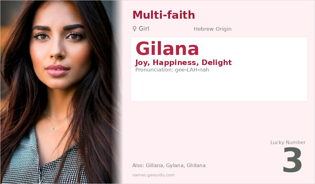Gilana Name Meaning and Details