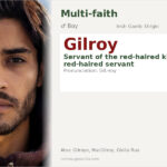 Gilroy Name Meaning and Details