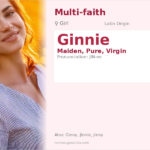 Ginnie Name Meaning and Details