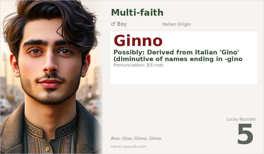 Ginno Name Meaning and Details
