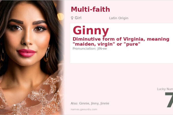 Ginny Name Meaning — Origin, Gender & Details (2025)