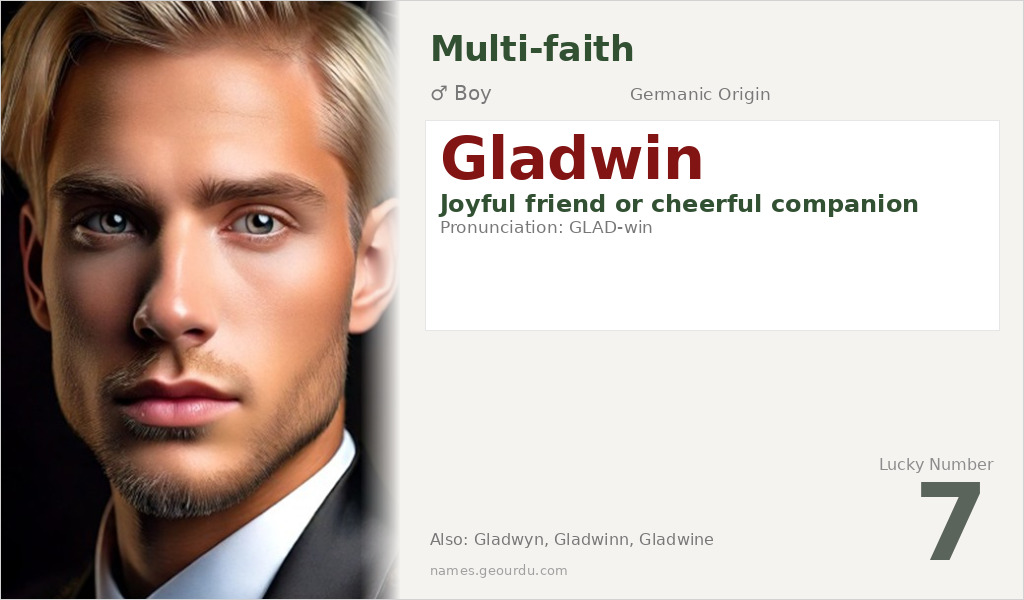 Gladwin Name Meaning and Details