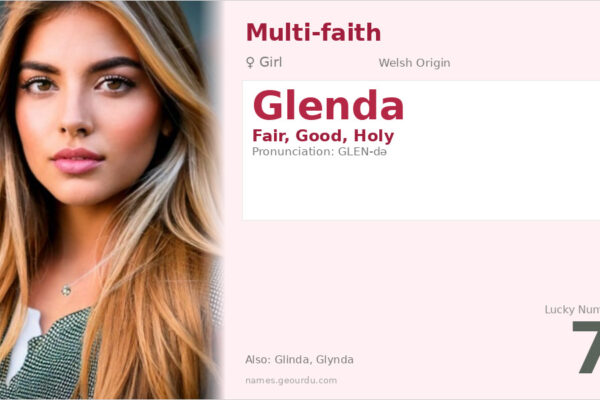 Glenda Name Meaning — Welsh Origin, Girl Name & History (2025)