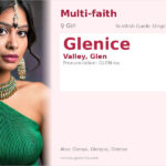 Glenice Name Meaning and Details