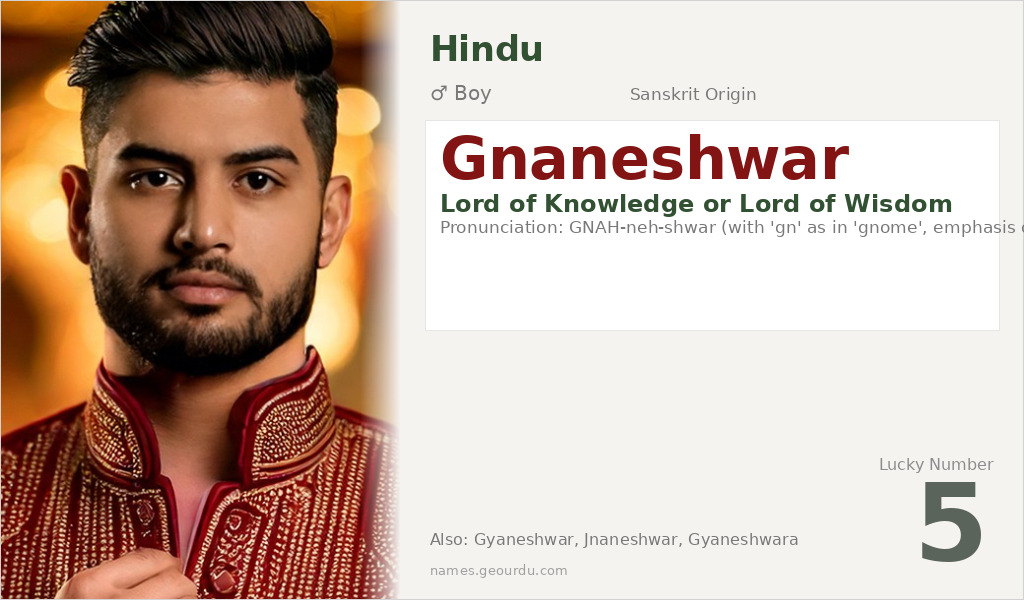 Gnaneshwar Name Meaning and Details