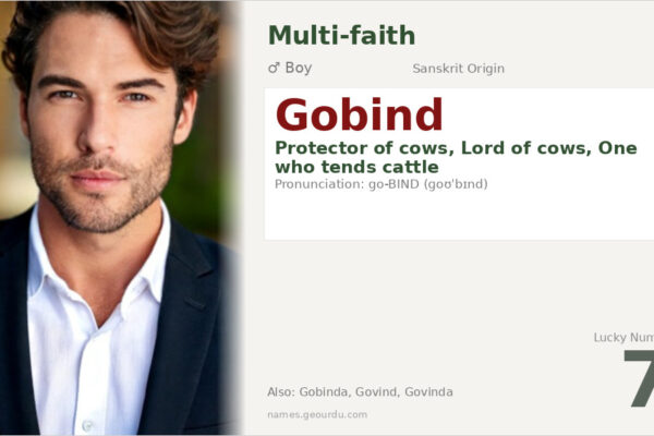 Gobind Name Meaning — Sanskrit Origin, Boy Name & Details (2025)