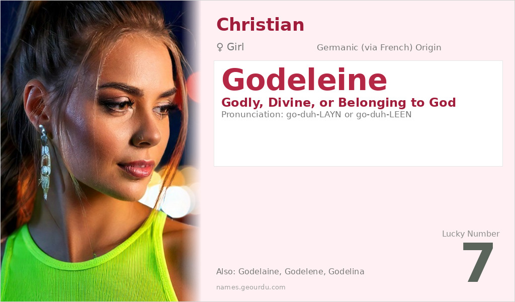 Godeleine Name Meaning and Details