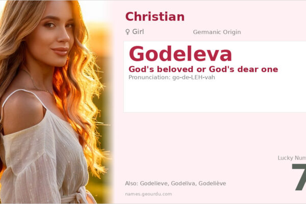 Godeleva Name Meaning — Germanic Origin, Girl Name & Saint History (2025)