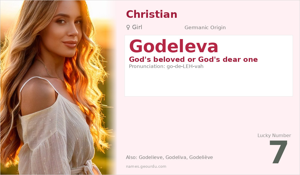 Godeleva Name Meaning and Details