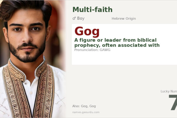 Gog Name Meaning — Biblical Origin, History & Significance (2025)