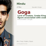 Goga Name Meaning and Details