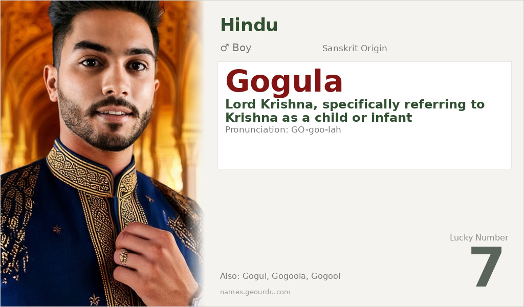 Gogula Name Meaning and Details