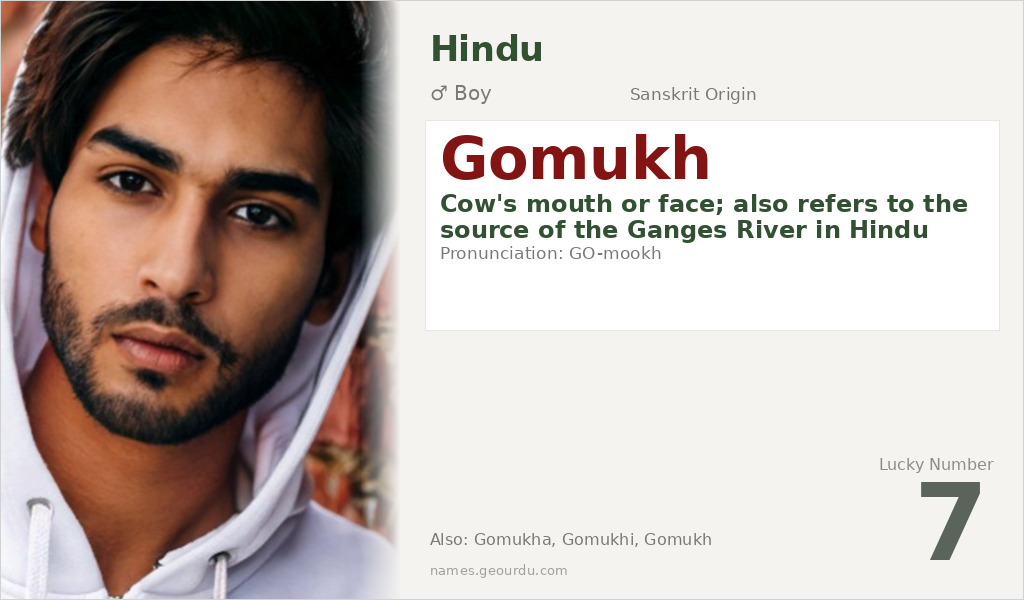 Gomukh Name Meaning and Details