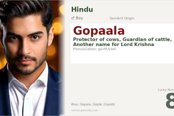 Gopaala Name Meaning — Sanskrit Origin, Boy Name & Krishna Connection (2025)