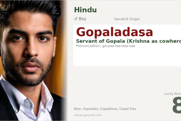 Gopaladasa Meaning — Origin, Gender & Details (2025)