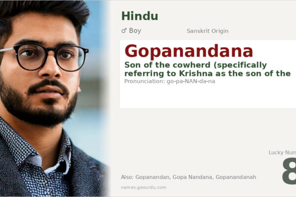 Gopanandana Meaning — Sanskrit Origin, Boy Name & Krishna Connection (2025)