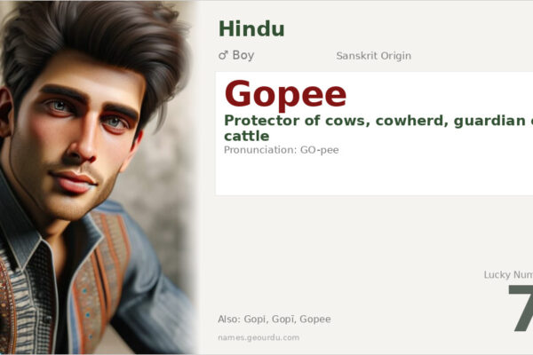 Gopee Name Meaning — Sanskrit Origin, Boy Hindu Name & Details (2025)