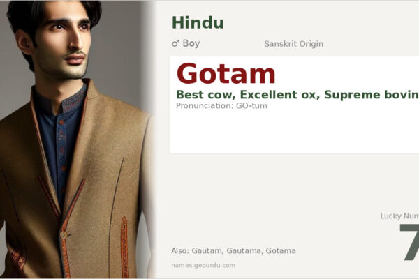 Gotam Name Meaning — Sanskrit Origin, Boy Name & Historical Significance (2025)