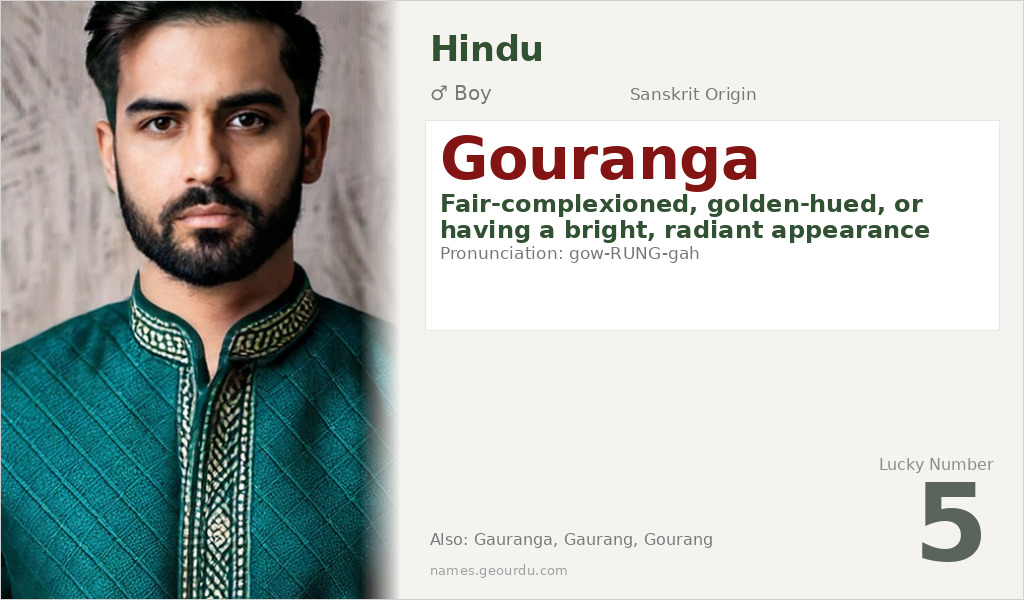Gouranga Name Meaning and Details