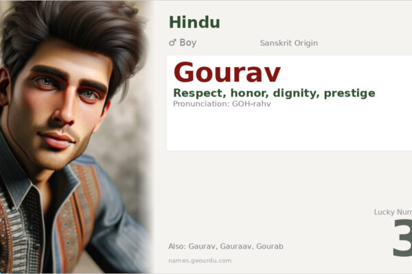 Gourav Name Meaning — Sanskrit Origin, Boy Name & Cultural Significance (2025)