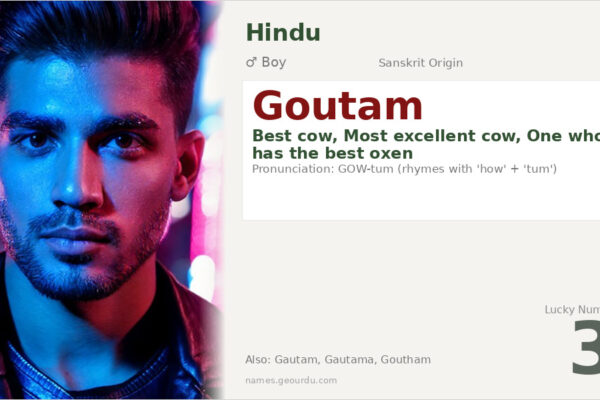 Goutam Meaning — Sanskrit Origin, Boy Name & Details (2025)