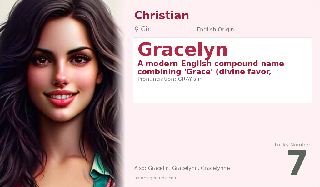Gracelyn Name Meaning and Details