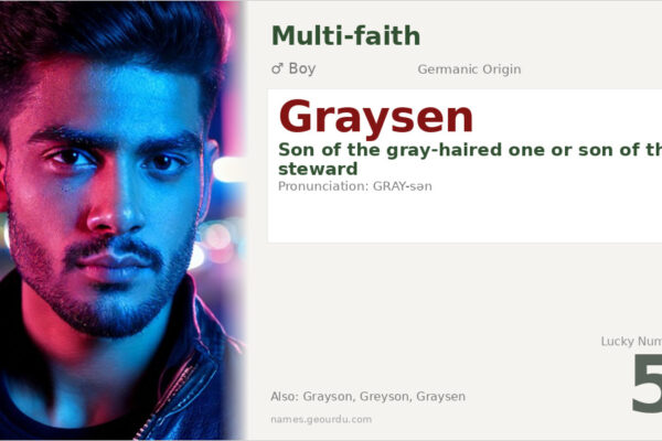 Graysen Name Meaning — Origin, Gender & Details (2025)