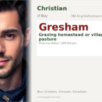 Gresham Name Meaning and Details