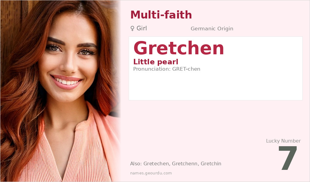 Gretchen Name Meaning and Details