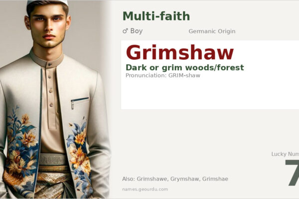 Grimshaw Name Meaning — Origin, History & Personality (2025)