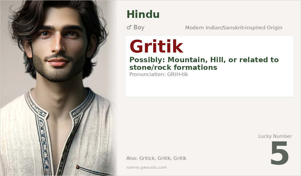 Gritik Name Meaning and Details